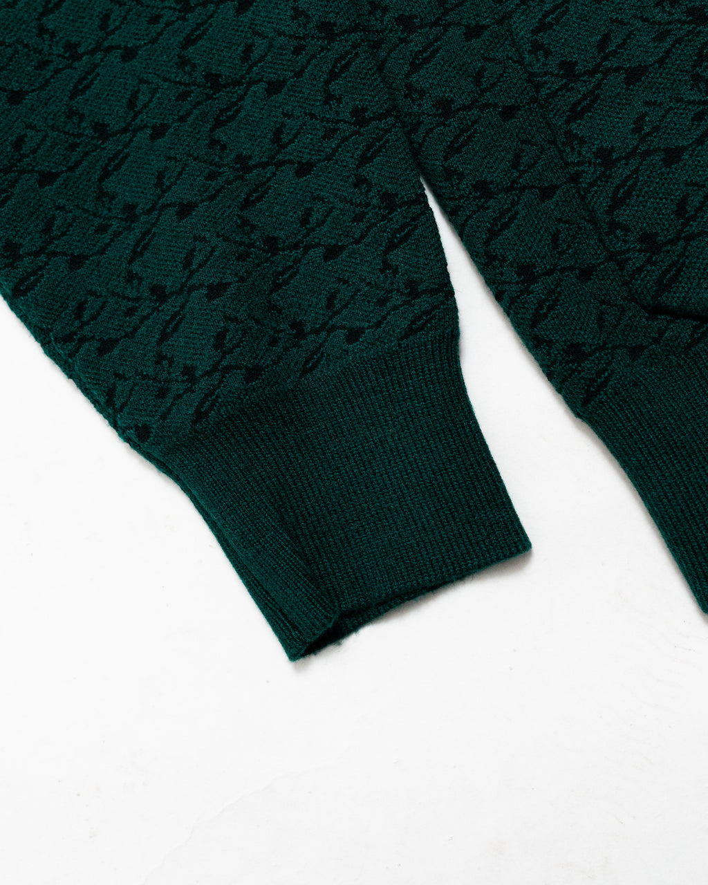 Fitted Jacquard Cardigan