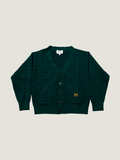 Fitted Jacquard Cardigan